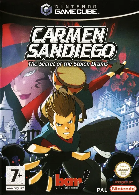 Carmen Sandiego - The Secret of the Stolen Drums (Europe) (En,Fr)